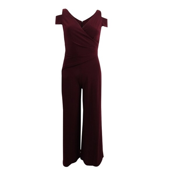 petite wide leg jumpsuit