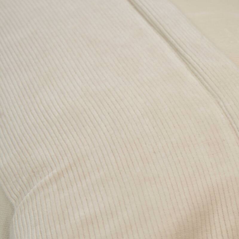 Rizzy Home Solid Modern Velvet Corduroy Throw Pillow