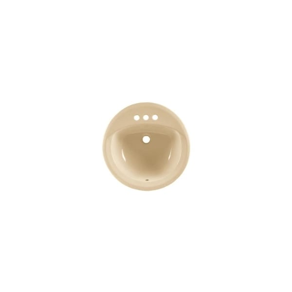 American Standard 0490.011 Rondalyn 19-1/8" Drop In Porcelain Bathroom Sink
