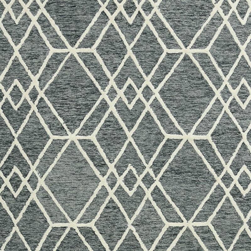 HomeRoots Geometric Lodge Rectangle Area Rug