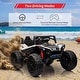 preview thumbnail 23 of 22, 2 Seaters 24V Ride on UTV with Remote Control,10AH Battery, 400W Powerful Motors with 17" EVA Wheels