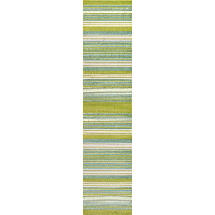 JONATHAN Y Austin Modern Botanical Wildflower Area Rug - 2 X 8 - Green/Blue