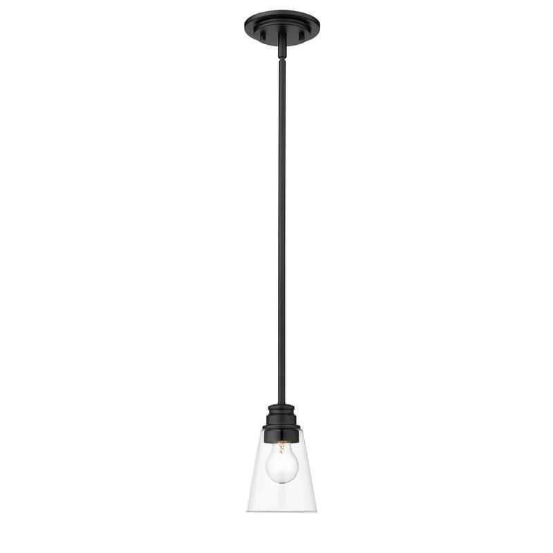 Avery Home Lighting Annora 1-Light Mini Pendant in Matte Black - 5.5
