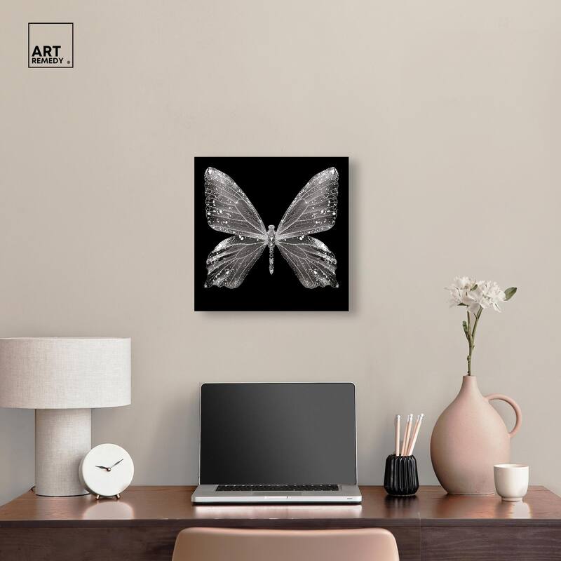 Stardust Wings II Canvas by Art Remedy, Gallery Wrapped