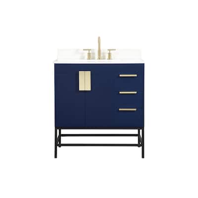 Icon Single Bathroom Vanity with Backsplash
