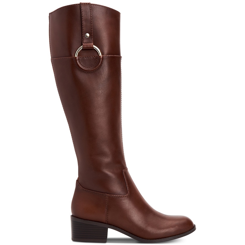 Womens round toe riding boots clearance