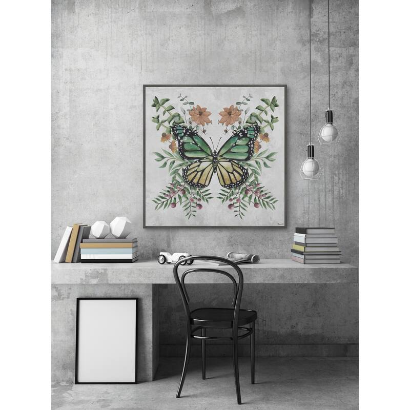 Wild Spirit Floater Framed Print on Canvas