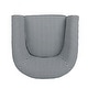 preview thumbnail 16 of 28, Cecilia Natural Fabric Swivel Chair with Loose Cover by Christopher Knight Home - 28.75" L x 28.00" W x 28.00" H