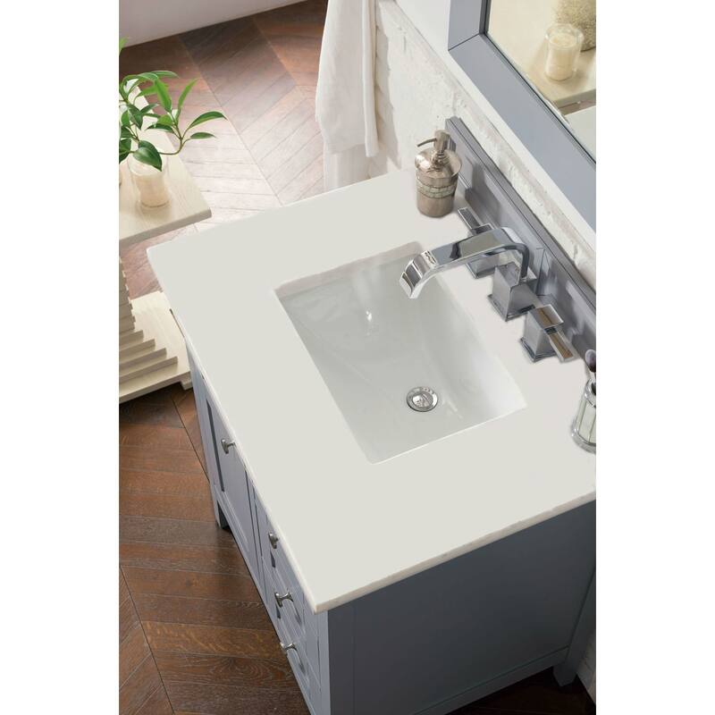 James Martin Vanities 527-V30-3WZ Palisades 30" Free Standing Single