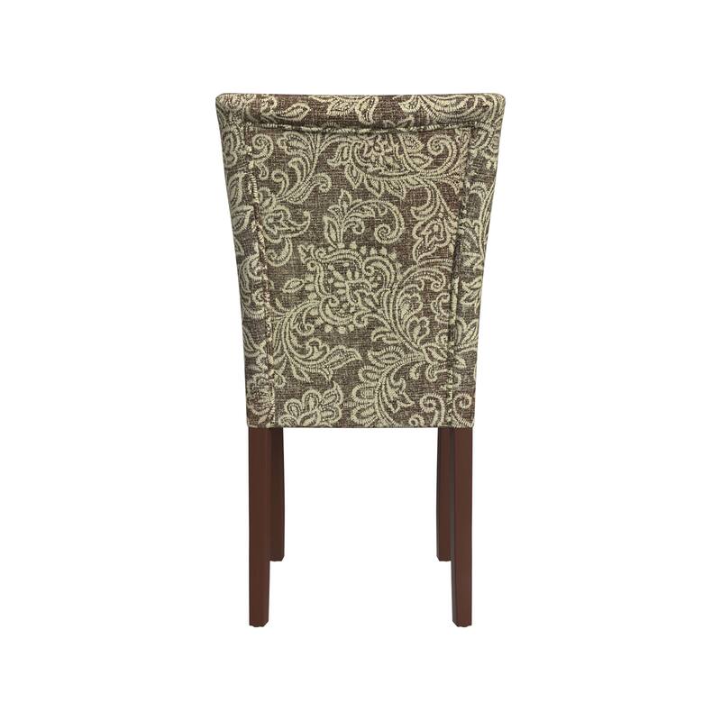 HomePop Classic Parsons Medallion Dining Chair (Set of 2)