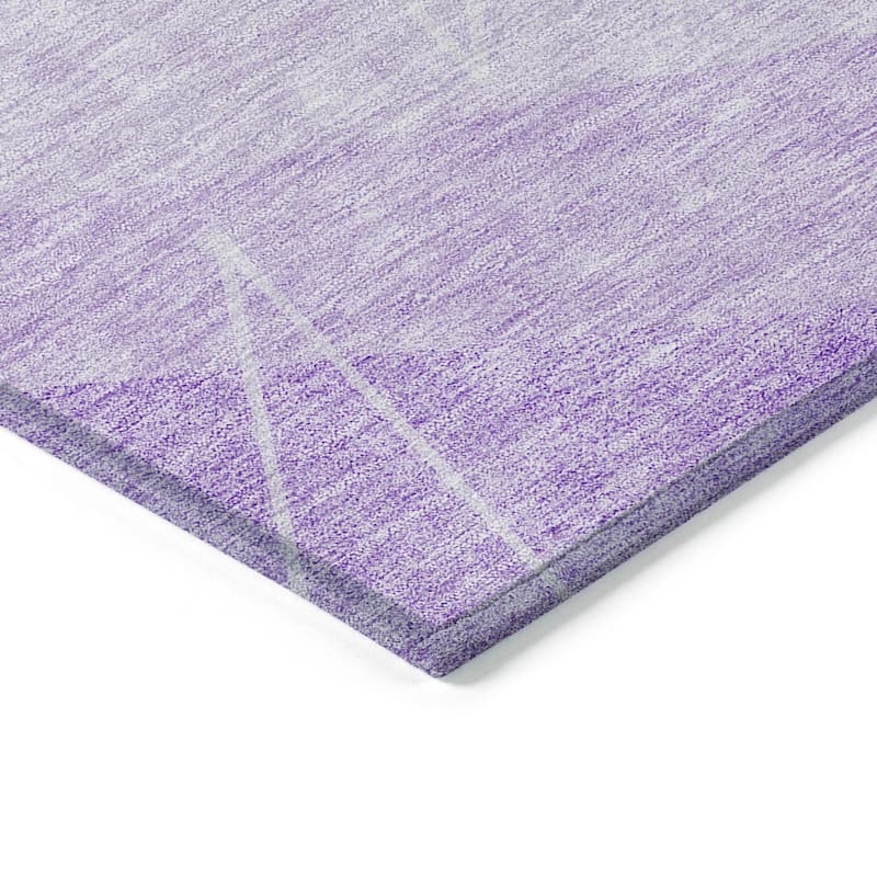 Machine Washable Indoor/ Outdoor Chantille Modern Prism Rug