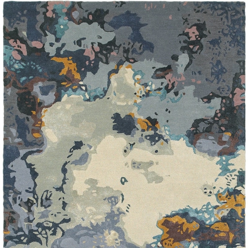 HomeRootsAbstract Industrial Rectangle Area Rug