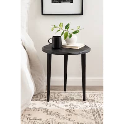 Kate and Laurel Tavares Round Side Table - 18x18x20