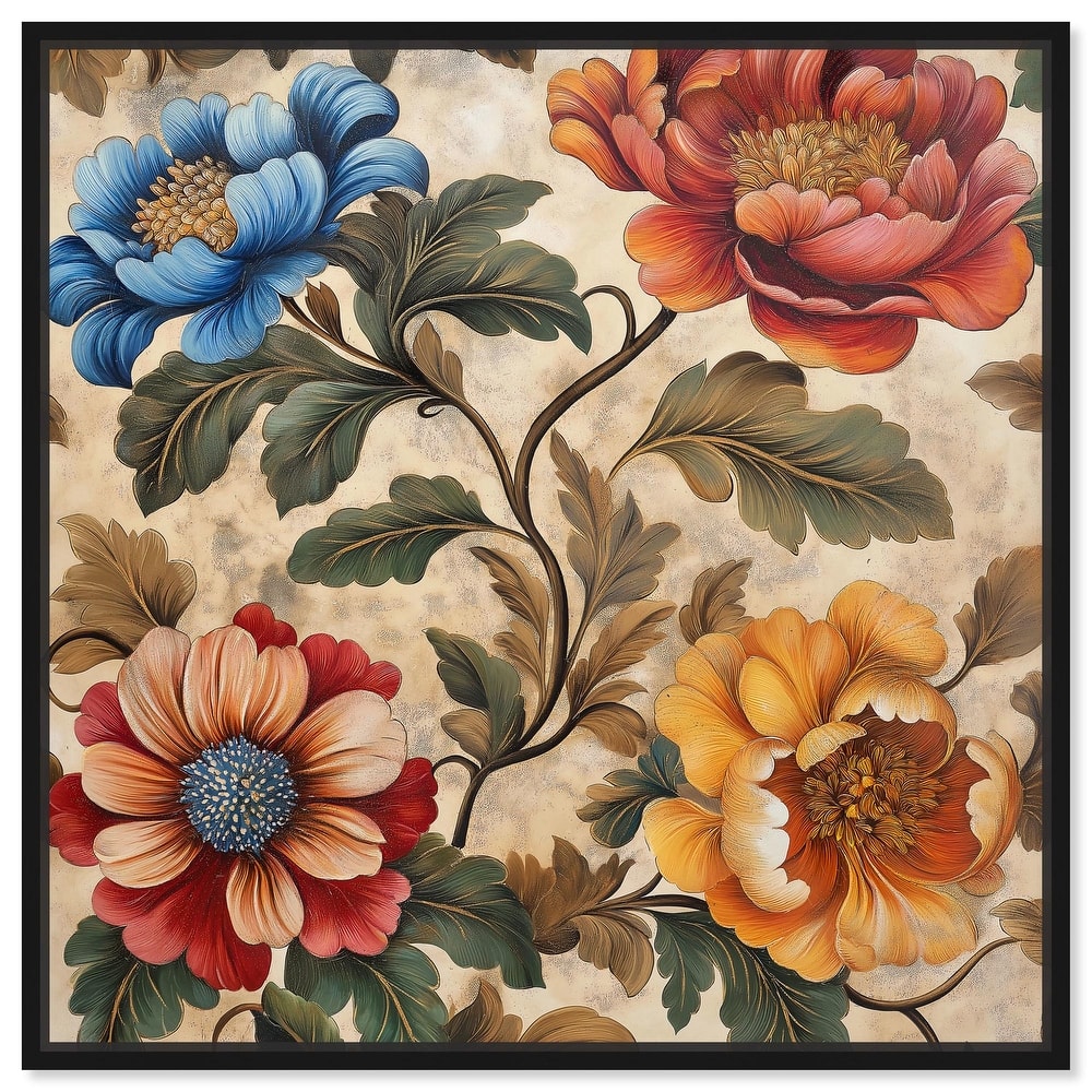 Golden Gardenia III Canvas by Art Remedy