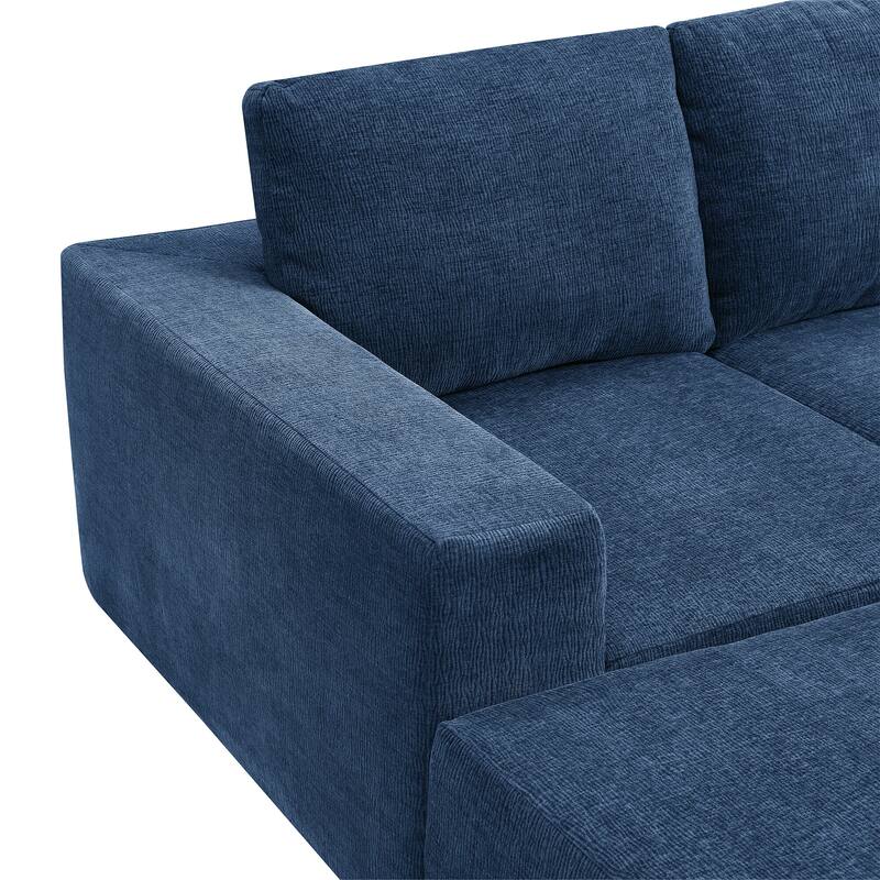 110"x72" Modular U-Shaped Sectional Sofa for Living Room & Bedroom