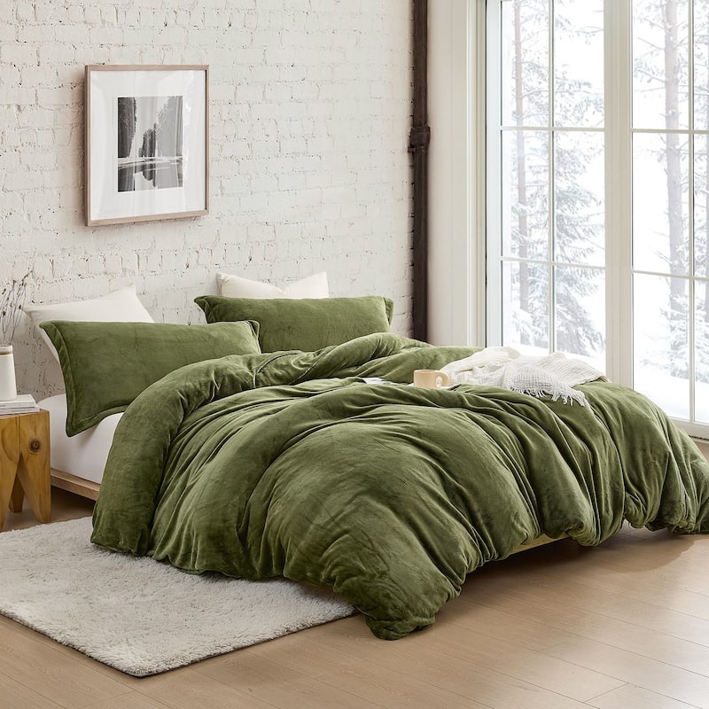Thicker Than Thick® - Coma Inducer® Oversized Comforter with Cover - Winter Moss - King