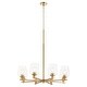 preview thumbnail 5 of 5, Quorum International 658-8 Veno 8 Light 32" Wide Chandelier