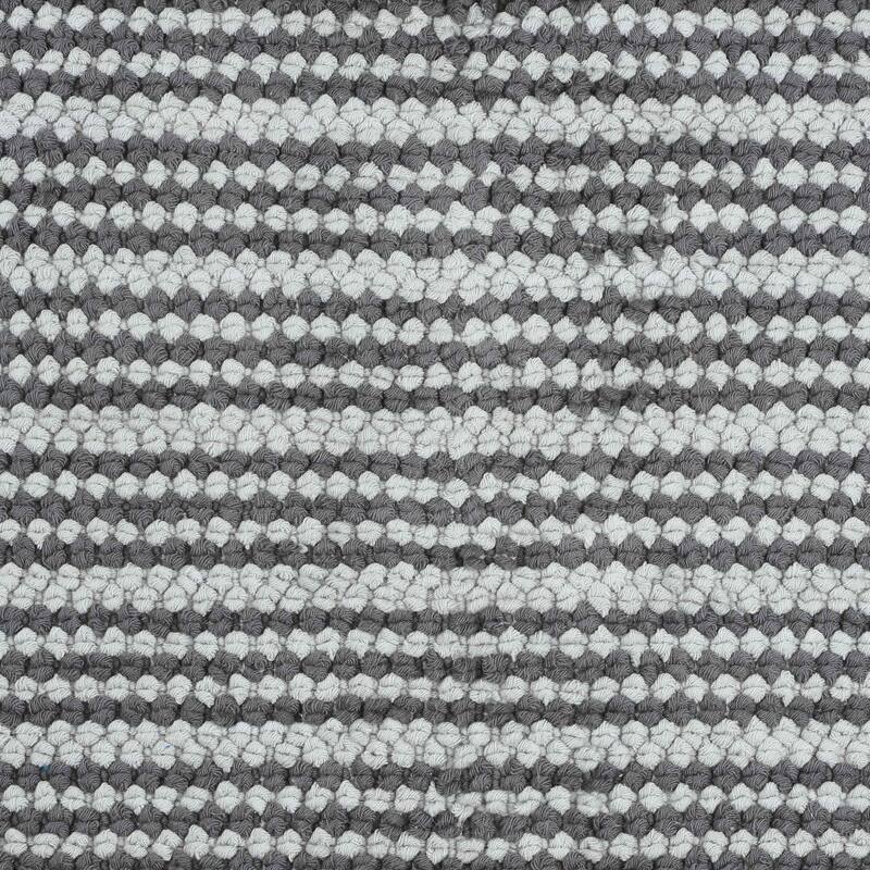Martex Restore Contrast Stripe 100% Cotton Bath Rug