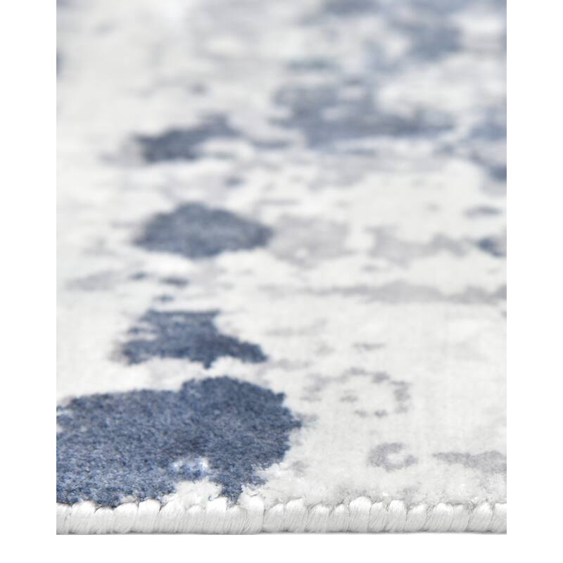 Overton Handmade Modern Contemporary Abstract Area Rug