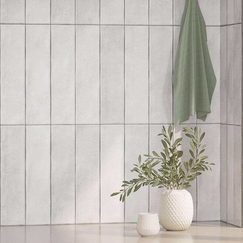 Melanie 3" x 12" Zellige Subway Wall Tiles