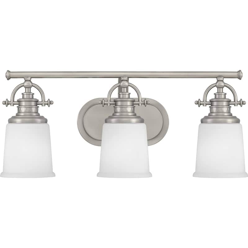 Bellevue Stone 3 Light 23" Wide Bathroom Vanity Light