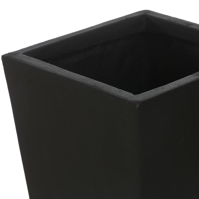 Tall Tapered Square Indoor & Outdoor MgO Planter