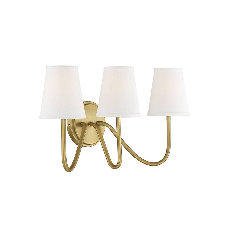 Trade Winds Lighting Madison 3-Light 11" Wall Sconce
