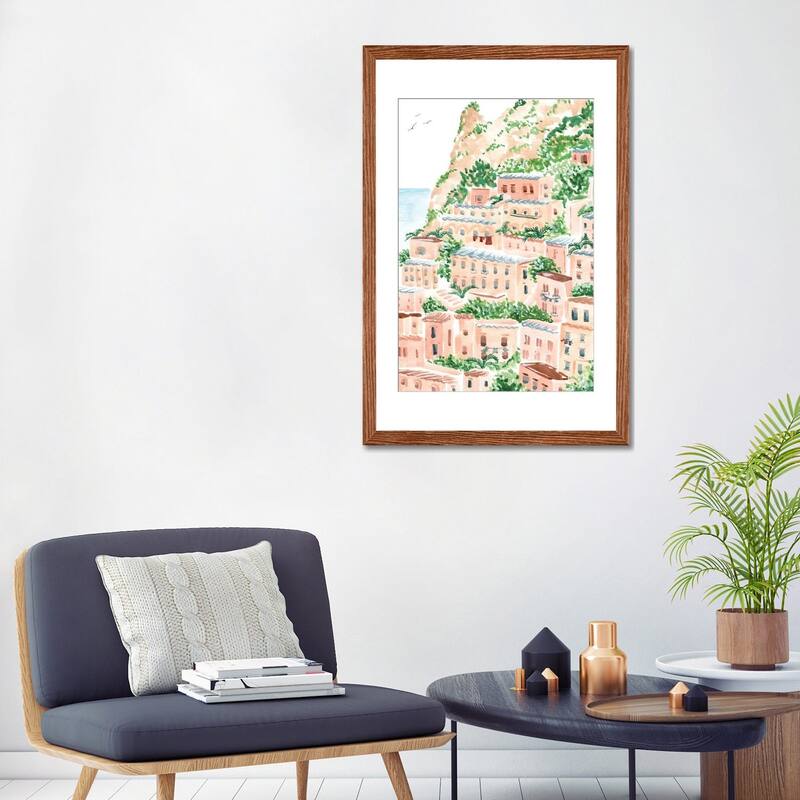 iCanvas "An Italian Shore" by Sabina Fenn