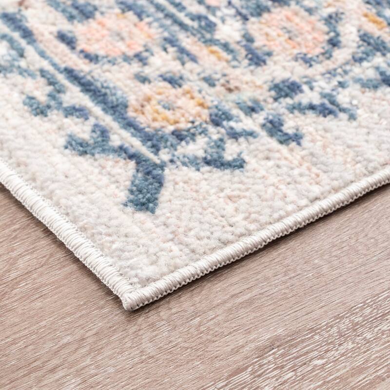 Crosswood Camilla Traditional Floral Indoor Polyester Area Rug