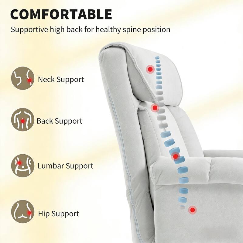 Reclining Desk Chair with Footrest,High Back Office Chair