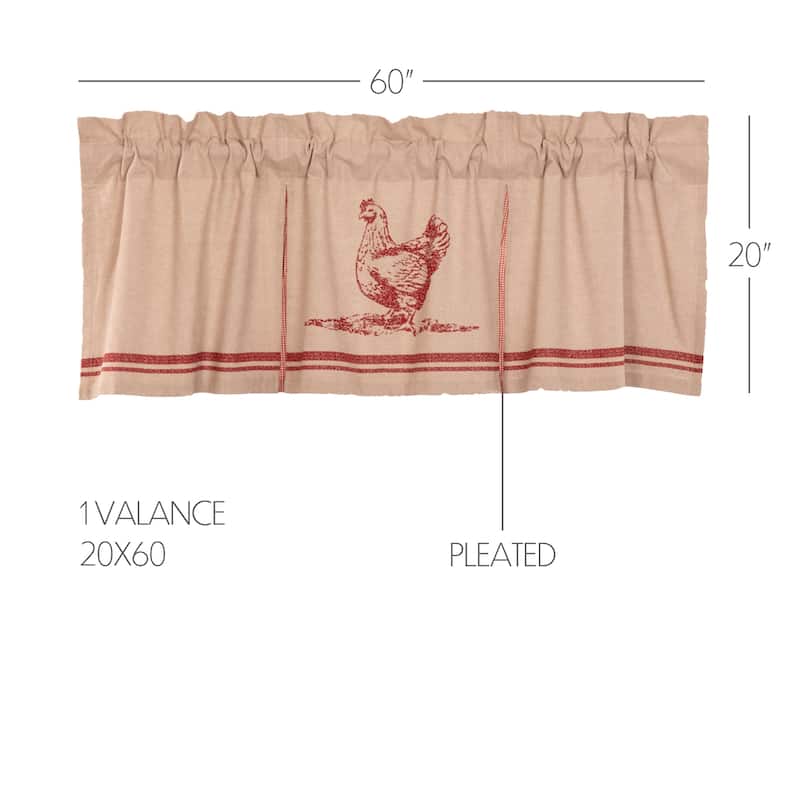 Beckham Plaid Valance - 16x60
