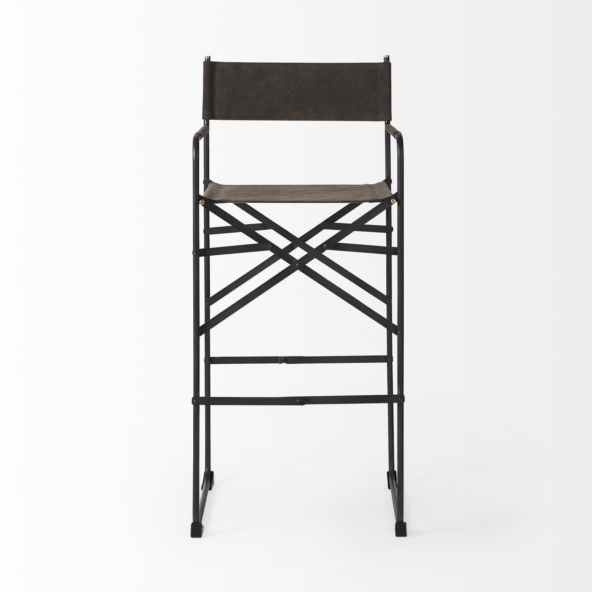 Directors stool leather sales