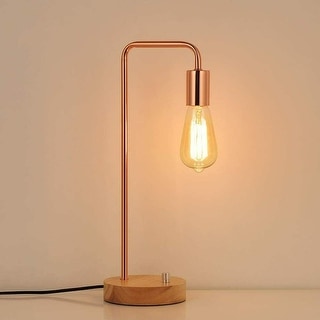 Rose gold nightstand lamp outlet