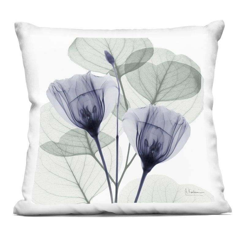 Stupell Earthy Tulips & Herbs Decorative Printed Throw Pillow Design by Albert Koetsier - Accent - Polyester - Green - Single