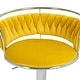 preview thumbnail 63 of 155, Velvet Upholstered Adjustable Bar Stool Swivel Counter Chair Set of 2