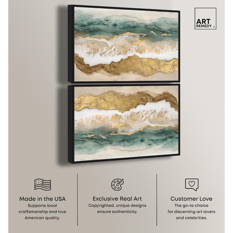 Early Morning Greece Canvas by Art Remedy