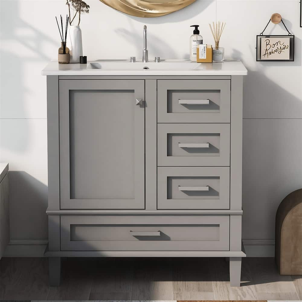 Modern Bathroom Cabinet with Sink