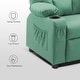 preview thumbnail 38 of 49, MCombo Big Kids Recliner Chair for Toddler Boys and Girls Faux Leather - 28.3"(L)x26.4"(W)x34.2"(H)