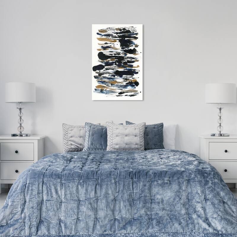 Wynwood Studio Abstract Cow Spots Black and Modern & Contemporary Wall Art Canvas Print - 36 x 24