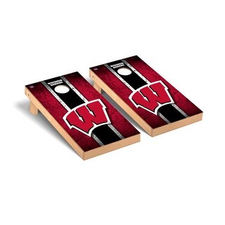 Wisconsin Badgers Vintage Cornhole Board Set