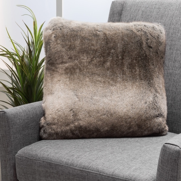 Bed bath and beyond faux fur pillow discount
