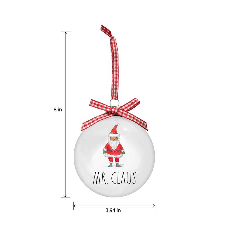 Rae Dunn Set of 2 CHRISTMAS Ornaments