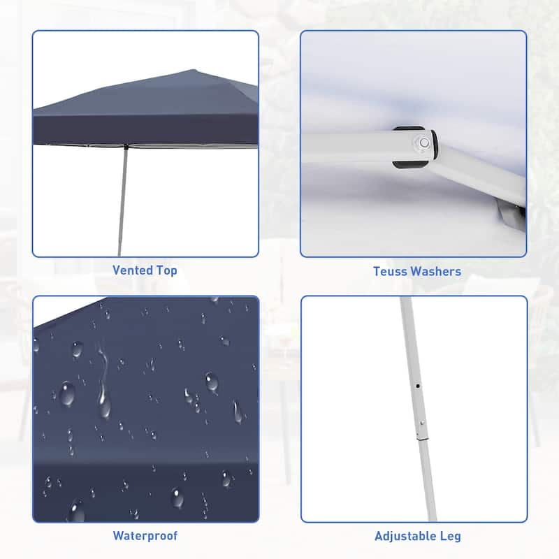 10' x 10‘ Outdoor Patio Pop Up Canopy Tent