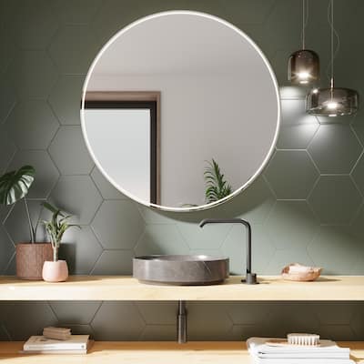 Merola Tile Textile Basic Hex Moss 8-5/8" x 9-7/8" Porcelain Floor and Wall Tile