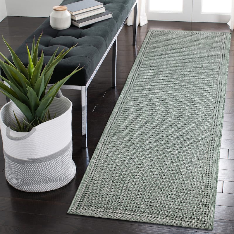 Liora Manne Malibu Simple Border Indoor/Outdoor Rug