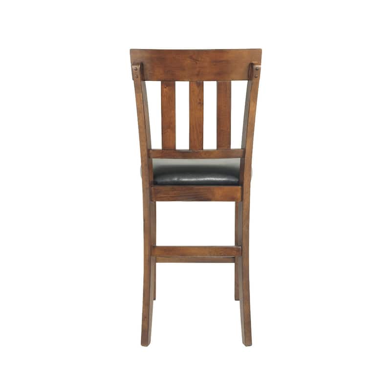 Ralene Counter Height Bar Stool - Set of 2 - Medium Brown