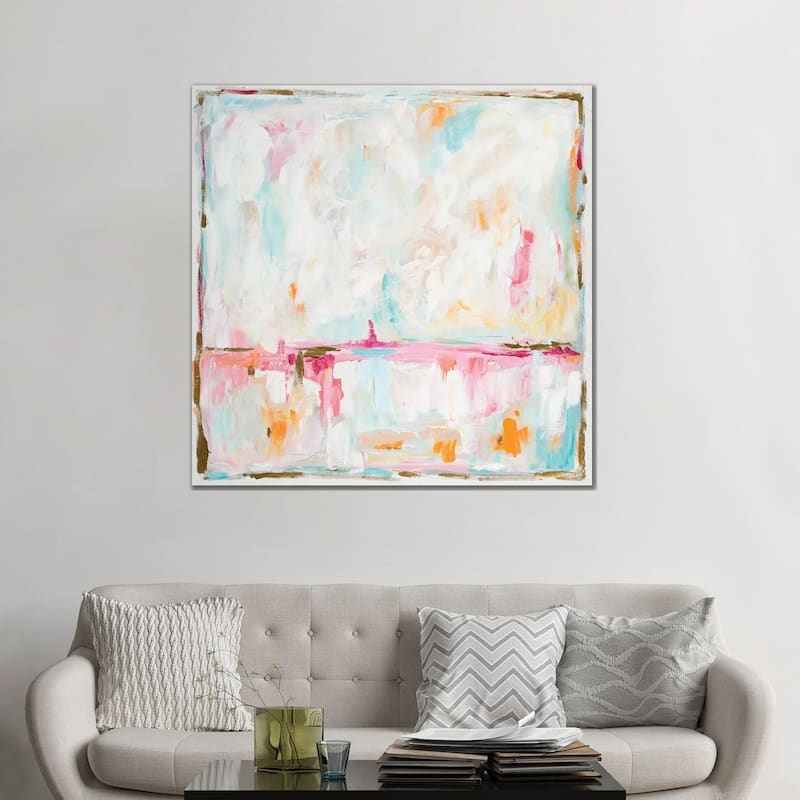 iCanvas "Cotton Candy Cloud" by L. Hewitt Canvas Print