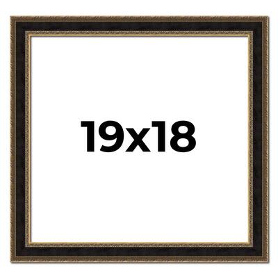 19x18 Frame Gold Antique Vintage Sold Wood Picture Frame | 1.75 Inch