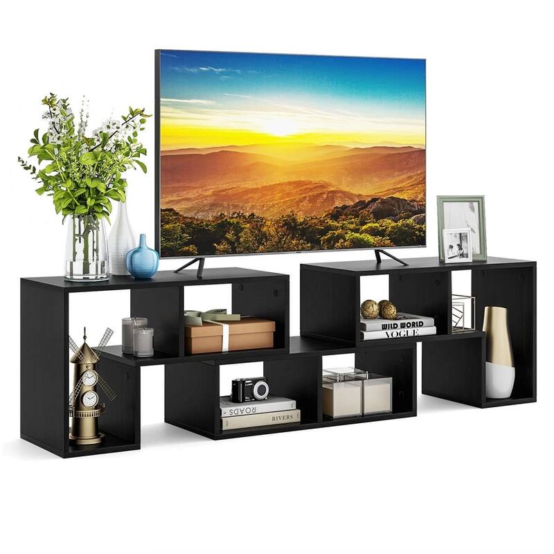 3 PCS TV Stand for TV's up To 65" Console Bookcase Shelves - 52 inches