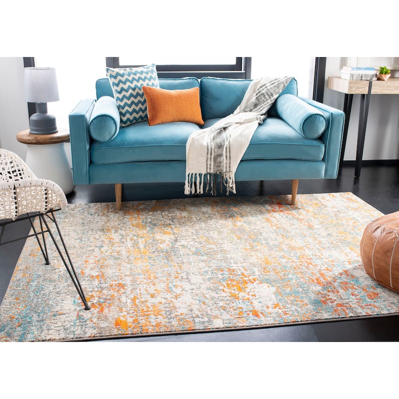 SAFAVIEH Madison Loane Modern Abstract Rug